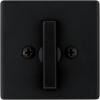 imageKwikset 660 Contemporary Deadbolt Deadbolt Lock Satin Nickel Square Exterior Keyed Front Entry Door Pick Resistant SmartKey Rekey Security Single Cylinder Dead Bolt with Microban ProtectionMatte Black