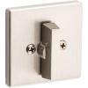 imageKwikset 660 Contemporary Deadbolt Deadbolt Lock Satin Nickel Square Exterior Keyed Front Entry Door Pick Resistant SmartKey Rekey Security Single Cylinder Dead Bolt with Microban ProtectionSatin Nickel