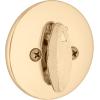 imageKwikset 660 Contemporary Deadbolt Deadbolt Lock Satin Nickel Square Exterior Keyed Front Entry Door Pick Resistant SmartKey Rekey Security Single Cylinder Dead Bolt with Microban ProtectionPolished Brass