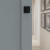 imageKwikset 660 Contemporary Deadbolt Deadbolt Lock Satin Nickel Square Exterior Keyed Front Entry Door Pick Resistant SmartKey Rekey Security Single Cylinder Dead Bolt with Microban ProtectionMatte Black
