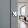 imageKwikset 660 Contemporary Deadbolt Deadbolt Lock Satin Nickel Square Exterior Keyed Front Entry Door Pick Resistant SmartKey Rekey Security Single Cylinder Dead Bolt with Microban ProtectionSatin Chrome