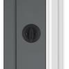 imageKwikset 660 Contemporary Deadbolt Deadbolt Lock Satin Nickel Square Exterior Keyed Front Entry Door Pick Resistant SmartKey Rekey Security Single Cylinder Dead Bolt with Microban ProtectionMatte Black