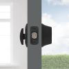 imageKwikset 660 Deadbolt Deadbolt Lock Antique Brass Round Exterior Keyed Front Entry Door Single Cylinder Dead Bolt with Microban ProtectionMatte Black