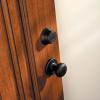 imageKwikset 660 Deadbolt Deadbolt Lock Matte Black Round Exterior Keyed Front Entry Door Pick Resistant SmartKey Rekey Security Single Cylinder Dead BoltVenetian Bronze