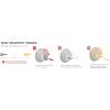 imageKwikset 690 Tylo Entry Knob and Single Cylinder Deadbolt Combo Pack featuring SmartKey in Polished Brass Key Lock