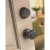 imageKwikset 780 Deadbolt Lock Polished Brass Round Exterior Keyed Front Entry Door Pick Resistant SmartKey Rekey Security Single Cylinder Dead Bolt with Microban ProtectionVenetian Bronze