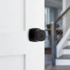 imageKwikset Arroyo Knob Interior Privacy Door Knob with Lock Door Handle For Bathroom and Bedroom Matte Black Keyless Turn Lock Doorknob with Microban ProtectionMatte Black