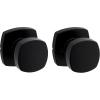 imageKwikset Arroyo Knob Interior Privacy Door Knob with Lock Door Handle For Bathroom and Bedroom Matte Black Keyless Turn Lock Doorknob with Microban ProtectionMatte Black
