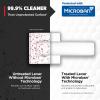 imageKwikset Breton Interior Passage Door Handle 4 Pack Lever for Closet and Hallway Doors Reversible NonLocking Handle Lever Matte Black with Microban ProtectionPolished Chrome
