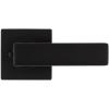 imageKwikset Breton Interior Privacy Door Handle with Lock 4 Pack Door Lever for Bathroom and Bedroom Matte Black Reversible Keyless Turn Lock with Microban ProtectionMatte Black