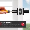 imageKwikset Casey Entry Door Handle with Lock and Key Secure Keyed Reversible Lever Exterior For Front Entrance and Bedrooms Satin Nickel  Pick Resistant Smartkey Rekey Security and MicrobanMatte Black