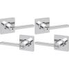 imageKwikset Casey Entry Door Handle with Lock and Key Secure Keyed Reversible Lever Exterior For Front Entrance and Bedrooms Satin Nickel  Pick Resistant Smartkey Rekey Security and MicrobanPolished Chrome
