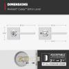 imageKwikset Casey Entry Door Handle with Lock and Key Secure Keyed Reversible Lever Exterior For Front Entrance and Bedrooms Satin Nickel  Pick Resistant Smartkey Rekey Security and MicrobanPolished Chrome