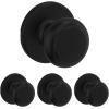imageKwikset Cove Interior Passage Door Knob Handle For Closet and Hallway Doors NonLocking Doorknob Venetian BronzeMatte Black
