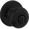 imageKwikset Cove Interior Passage Door Knob Handle For Closet and Hallway Doors NonLocking Doorknob Venetian BronzeMatte Black