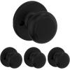 imageKwikset Cove Interior Passage Door Knob Handle For Closet and Hallway Doors NonLocking Doorknob Venetian BronzeMatte Black