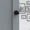 imageKwikset Cove Interior Passage Door Knob Handle For Closet and Hallway Doors NonLocking Doorknob Venetian BronzeMatte Black