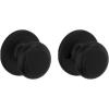 imageKwikset Cove Interior Passage Door Knob Handle For Closet and Hallway Doors NonLocking Doorknob Venetian BronzeMatte Black