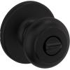 imageKwikset Cove Interior Passage Door Knob Handle For Closet and Hallway Doors NonLocking Doorknob Venetian BronzeMatte Black