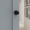 imageKwikset Cove Interior Passage Door Knob Handle For Closet and Hallway Doors NonLocking Doorknob Venetian BronzeMatte Black