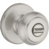 imageKwikset Cove Interior Passage Door Knob Handle For Closet and Hallway Doors NonLocking Doorknob Venetian BronzeSatin Nickel