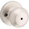 imageKwikset Cove Interior Passage Door Knob Handle For Closet and Hallway Doors NonLocking Doorknob Venetian BronzeSatin Nickel
