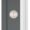 imageKwikset Cove Interior Passage Door Knob Handle For Closet and Hallway Doors NonLocking Doorknob Venetian BronzeSatin Nickel