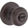 imageKwikset Cove Interior Passage Door Knob Handle For Closet and Hallway Doors NonLocking Doorknob Venetian BronzeVenetian Bronze