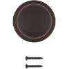 imageKwikset Cove Interior Passage Door Knob Handle For Closet and Hallway Doors NonLocking Doorknob Venetian BronzeVenetian Bronze