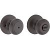 imageKwikset Cove Interior Passage Door Knob Handle For Closet and Hallway Doors NonLocking Doorknob Venetian BronzeVenetian Bronze