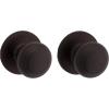 imageKwikset Cove Interior Passage Door Knob Handle For Closet and Hallway Doors NonLocking Doorknob Venetian BronzeVenetian Bronze