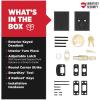 imageKwikset Crosstown Deadbolt Lock Matte Black Rectangular Exterior Keyed Front Entry DoorMatte Black