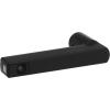 imageKwikset Halifax Entry Door Handle with Lock and Key Secure Keyed Reversible Lever Exterior For Front Entrance and Bedrooms Matte Black Pick Resistant Smartkey Rekey Security and MicrobanMatte Black