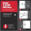 imageKwikset Halifax Entry Door Handle with Lock and Key Secure Keyed Reversible Lever Exterior For Front Entrance and Bedrooms Matte Black Pick Resistant Smartkey Rekey Security and MicrobanPolished Chrome