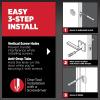imageKwikset Halifax Entry Door Handle with Lock and Key Secure Keyed Reversible Lever Exterior for Front Entrance and Bedrooms Satin Brass Pick Resistant Smartkey Rekey Security and MicrobanPolished Chrome