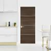 imageKwikset Halifax Entry Door Handle with Lock and Key Secure Keyed Reversible Lever Exterior for Front Entrance and Bedrooms Satin Brass Pick Resistant Smartkey Rekey Security and MicrobanSatin Brass