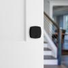 imageKwikset Midtown Deadbolt Lock Polished Chrome Modern Exterior Keyed Front Entry Door Pick Resistant SmartKey Rekey Security Single Cylinder Dead BoltMatte Black