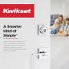 imageKwikset Midtown Deadbolt Lock Polished Chrome Modern Exterior Keyed Front Entry Door Pick Resistant SmartKey Rekey Security Single Cylinder Dead BoltPolished Chrome