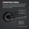 imageKwikset Perth Entry Door Handle with Lock and Key Secure Keyed Reversible Lever Exterior for Front Entrance and Bedrooms Satin Nickel Pick Resistant Smartkey Rekey Security and MicrobanMatte Black