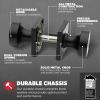 imageKwikset Pismo Entry Door Knob with Lock and Key Secure Keyed Handle Exterior Front Entrance and Bedroom Matte Black Pick Resistant SmartKey Rekey Security and MicrobanMatte Black