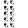 imageKwikset Pismo Entry Door Knob with Lock and Key Secure Keyed Handle Exterior Front Entrance and Bedroom Matte Black Pick Resistant SmartKey Rekey Security and MicrobanPolished Chrome