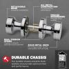 imageKwikset Pismo Interior Passage Door Knob Handle For Closet and Hallway Doors NonLocking Doorknob in Satin Nickel with Microban ProtectionPolished Chrome