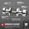 imageKwikset Pismo Interior Passage Door Knob Handle For Closet and Hallway Doors NonLocking Doorknob in Satin Nickel with Microban ProtectionPolished Chrome