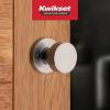 imageKwikset Pismo Interior Passage Door Knob Handle For Closet and Hallway Doors NonLocking Doorknob in Satin Nickel with Microban ProtectionSatin Nickel