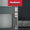 imageKwikset Prava Front Door Lock Handle and Deadbolt Set Entry Handleset Exterior with Interior Reversible Lever Matte Black Pick Resistant SmartKey Rekey Deadbolt Security with Microban ProtectionSatin Nickel