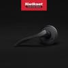 imageKwikset Sedona Interior Passage Door Handle Lever for Closet and Hallway Doors Reversible NonLocking Handle Lever Matte Black with Microban ProtectionMatte Black