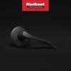 imageKwikset Sedona Interior Passage Door Handle Lever for Closet and Hallway Doors Reversible NonLocking Handle Lever Matte Black with Microban ProtectionMatte Black
