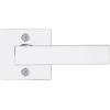 imageKwikset Singapore Interior Privacy Door Handle with Lock Door Lever for Bathroom and Bedroom Satin Brass Reversible Keyless Push Button Lock Door Lever with Microban ProtectionPolished Chrome
