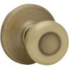 imageKwikset Tylo Interior Privacy Door Knob with Lock Door Handle For Bathroom and Bedroom Polished Brass Keyless Turn Lock Doorknob 1 Count Pack of 1Antique Brass