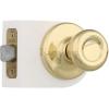 imageKwikset Tylo Interior Privacy Door Knob with Lock Door Handle For Bathroom and Bedroom Polished Brass Keyless Turn Lock Doorknob 1 Count Pack of 1Polished Brass